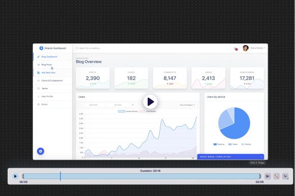 Original Storylane video step with a single trim bar